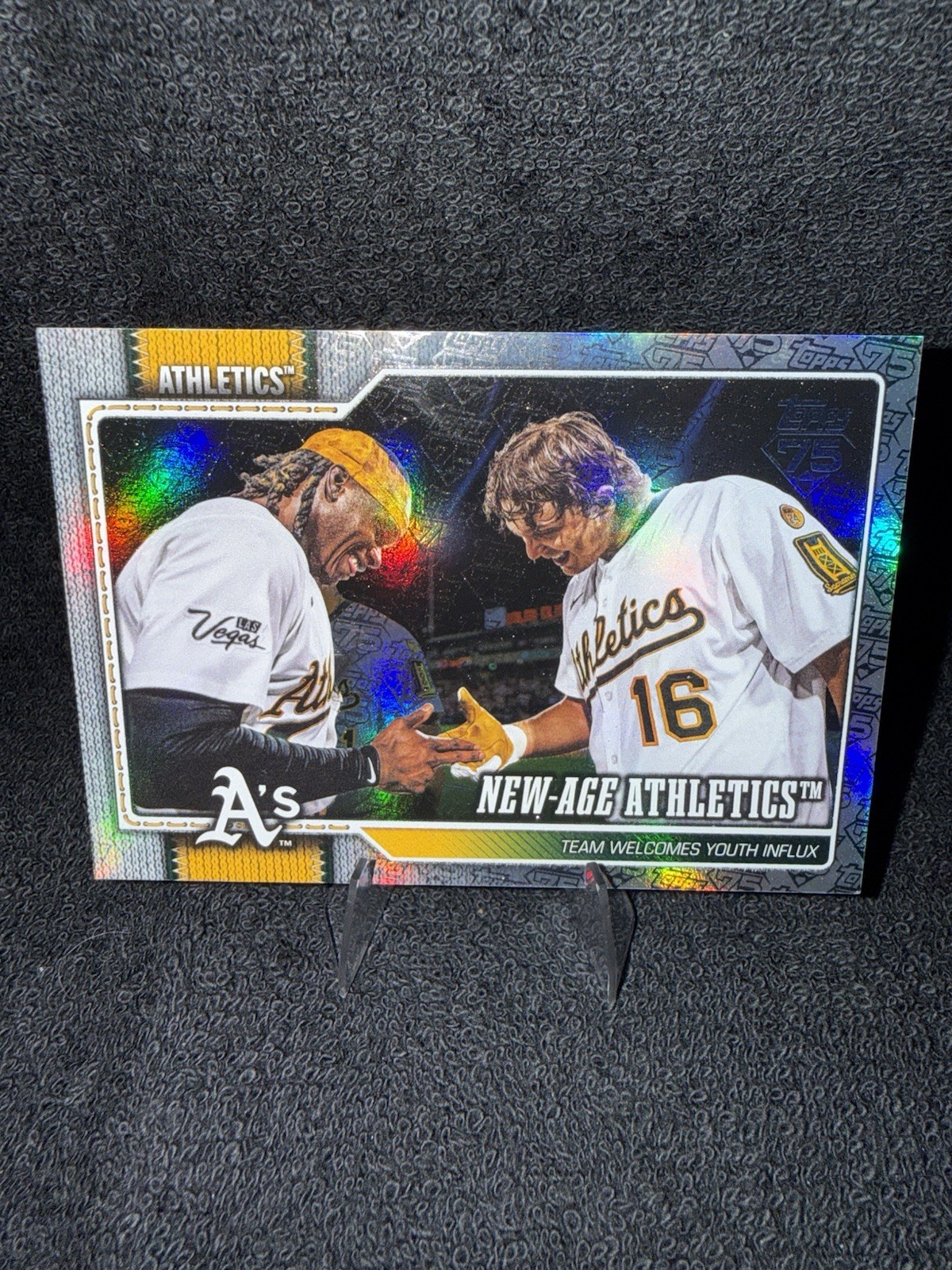 Topps Series One 2026 Lawrence Butler Nick Kurtz Athletics New-Age #122 02/75
