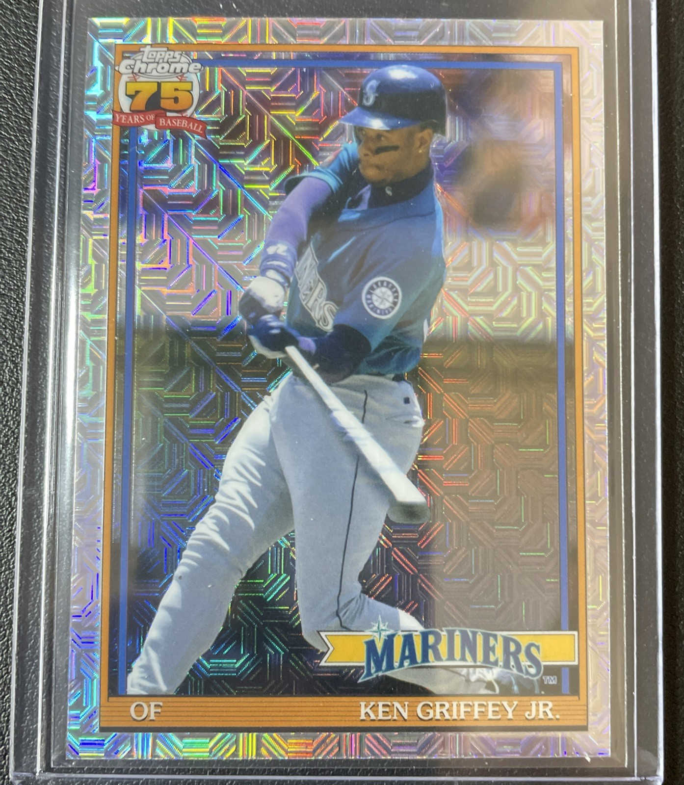 2026 Topps 1991 Topps Chrome Silver Pack Mojo Ken Griffey Jr #91C-51 Mariners