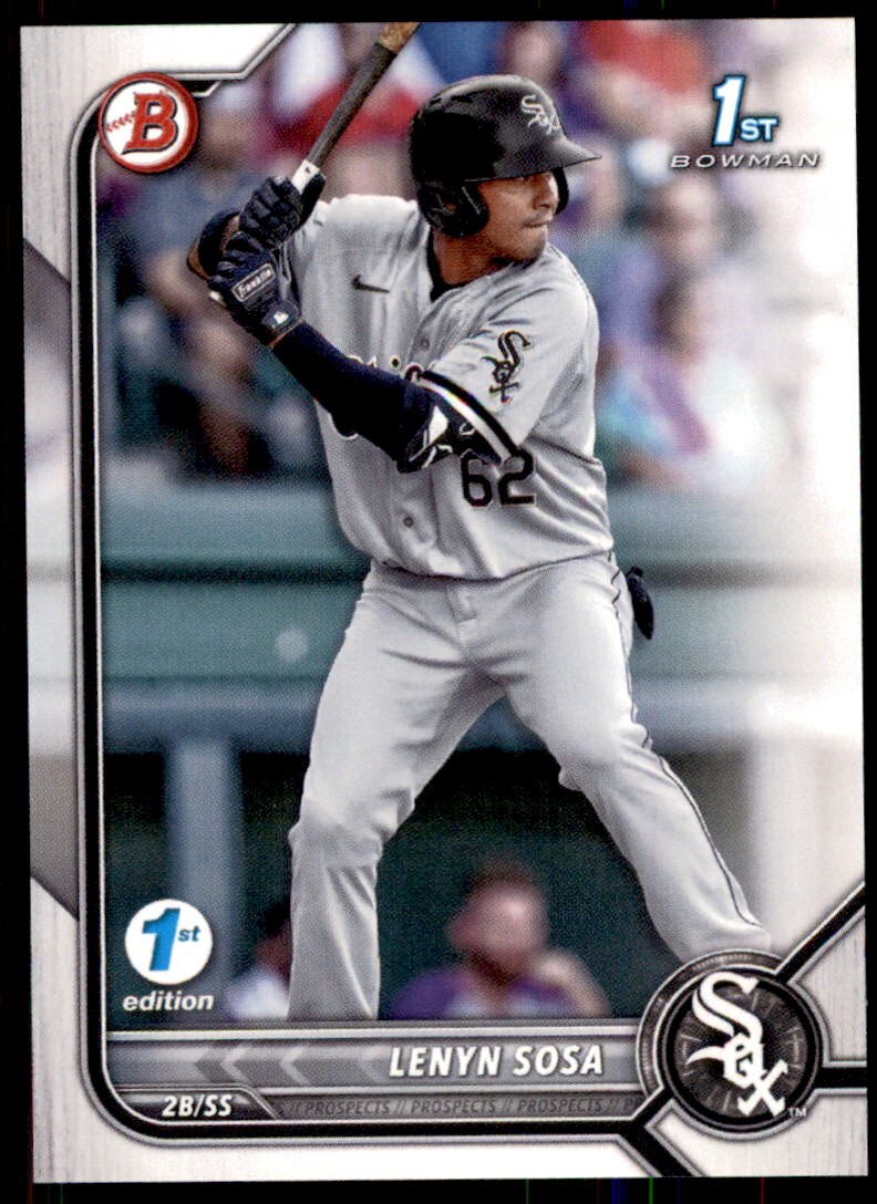 Lenyn Sosa 2022 Bowman 1st Edition Rookie First Card | RC #BPPF-76 Chicago White