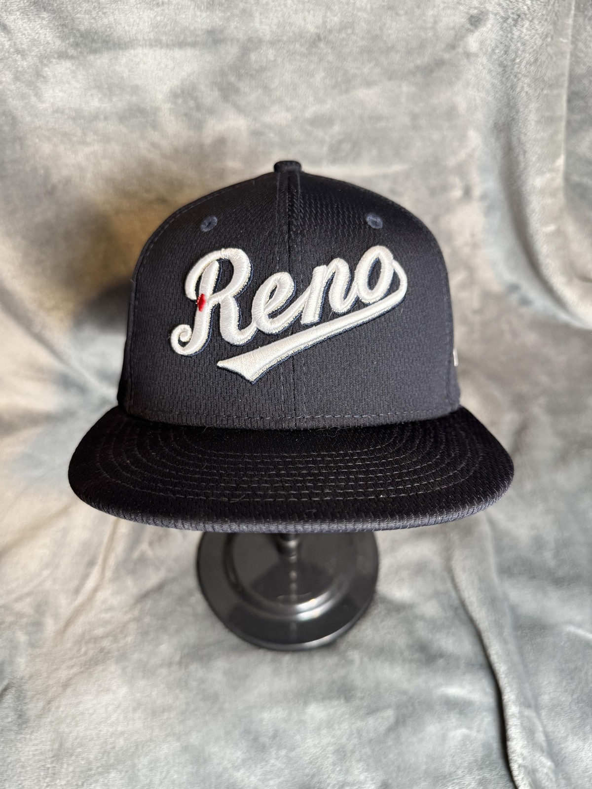 Reno Aces Hat Cap Fitted Mens One Size Navy Blue MILB Baseball On Field New Era