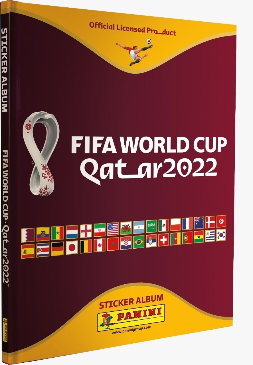 Panini Fifa World Cup Qatar 2022 Complete collection – Full Stickers Hard Cover