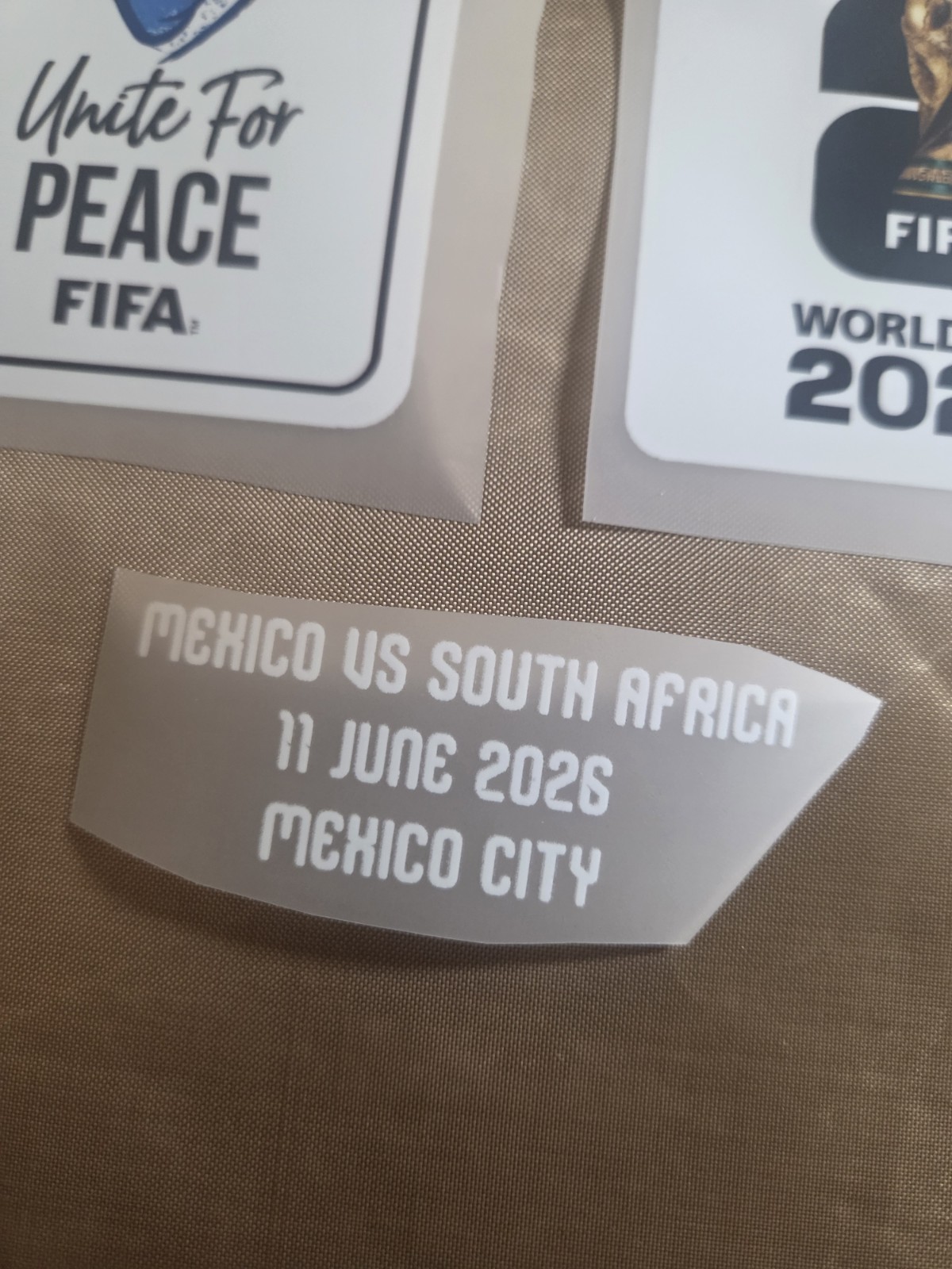2026 FIFA World Cup Mexico Match Details + Patches / Mexico V South Africa 2026