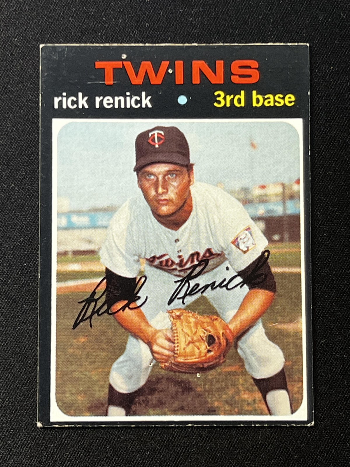 1971 Topps #694 Rick Renick