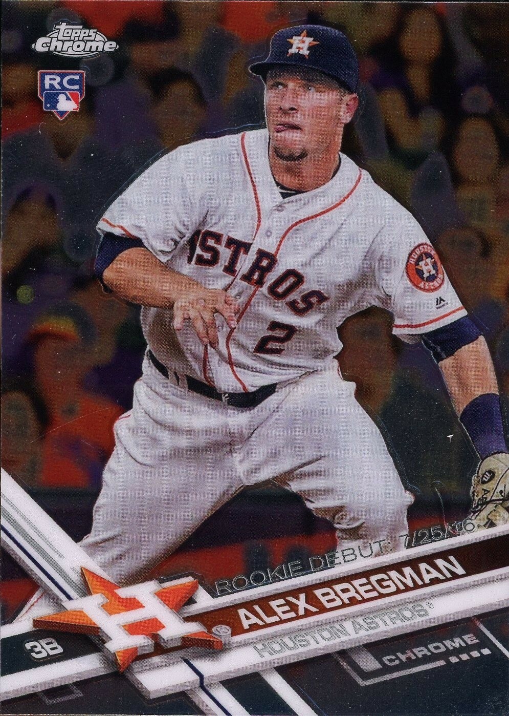 2017 Topps Chrome Update Alex Bregman #HMT60 Rookie Card (RC)