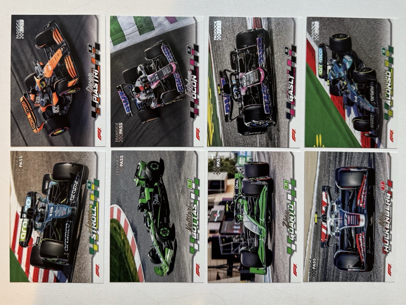 2024 Topps Paddock Pass Formula 1 Base Set Pick Your Card