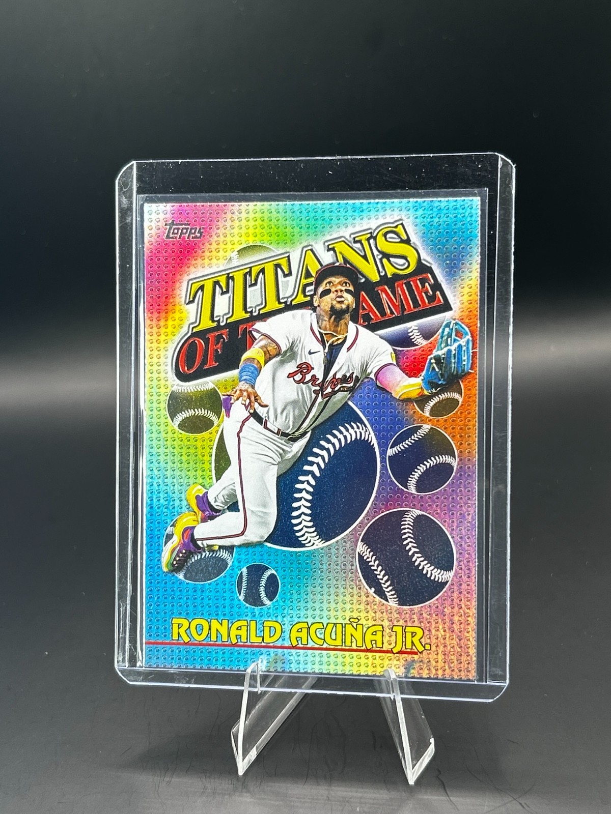 2026 Topps Ronald Acuña JR. Titans of the Game TOG-7