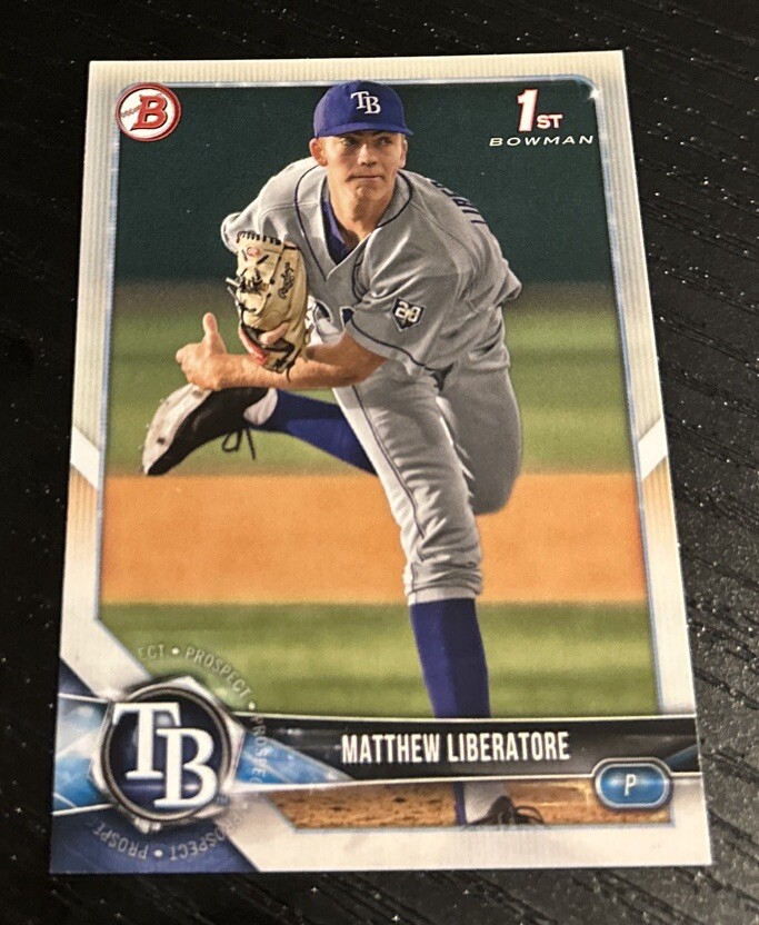 2018 Bowman Draft Matthew Liberatore 1st Bowman Paper