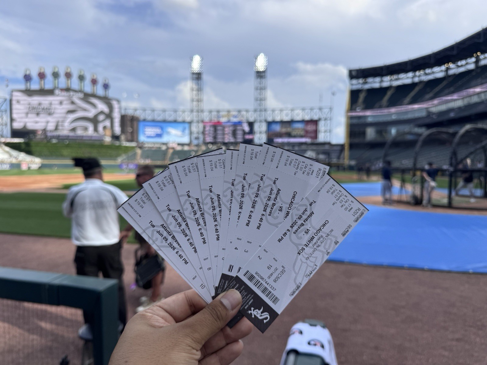Braden Montgomery MLB DEBUT 6/9/26 White Sox Ticket 1st HR Walk Off! MINT. RARE.