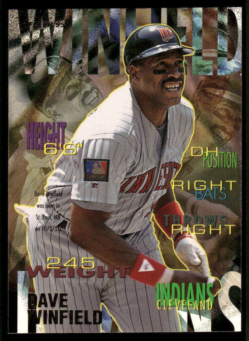 1995 Fleer #151 Dave Winfield
