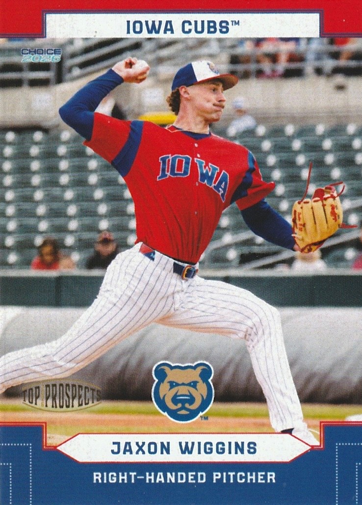 2026 Triple A Top Prospects Jaxon Wiggins Iowa Cubs