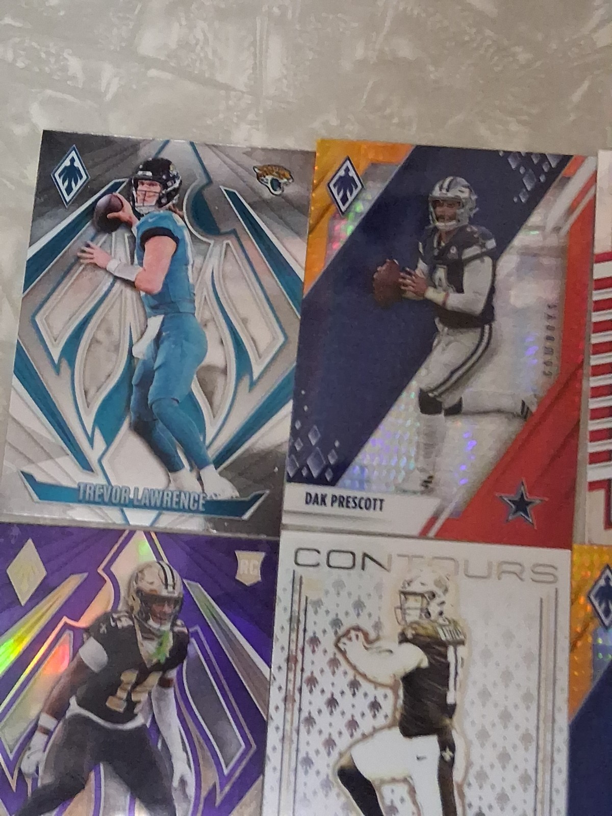 30 Card Lot Of Mixed Football Cards Look At Pics B9