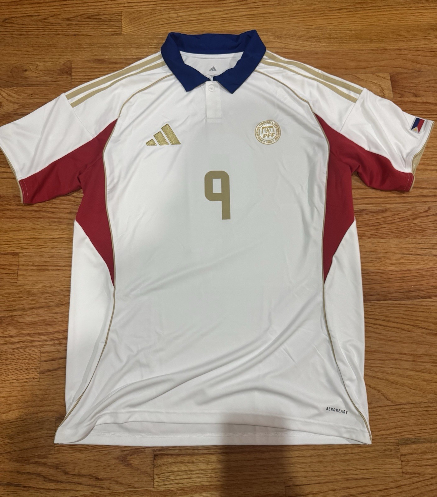 Sample Custom Adidas Philippine Women’s National Soccer Team Pilipinas