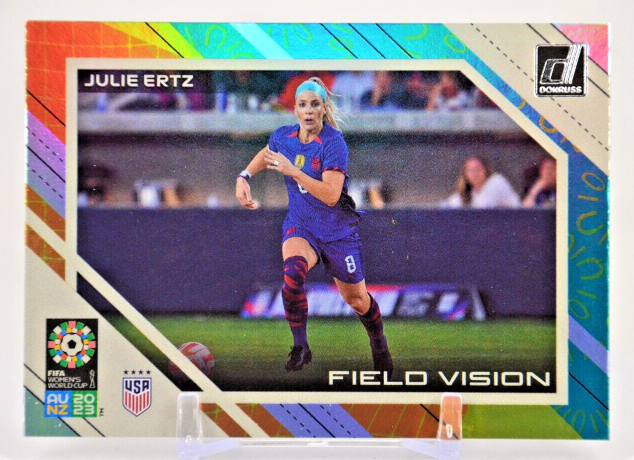 2023 Donruss FIFA Women’s World Cup Julie Ertz #23 Field Vision USWNT