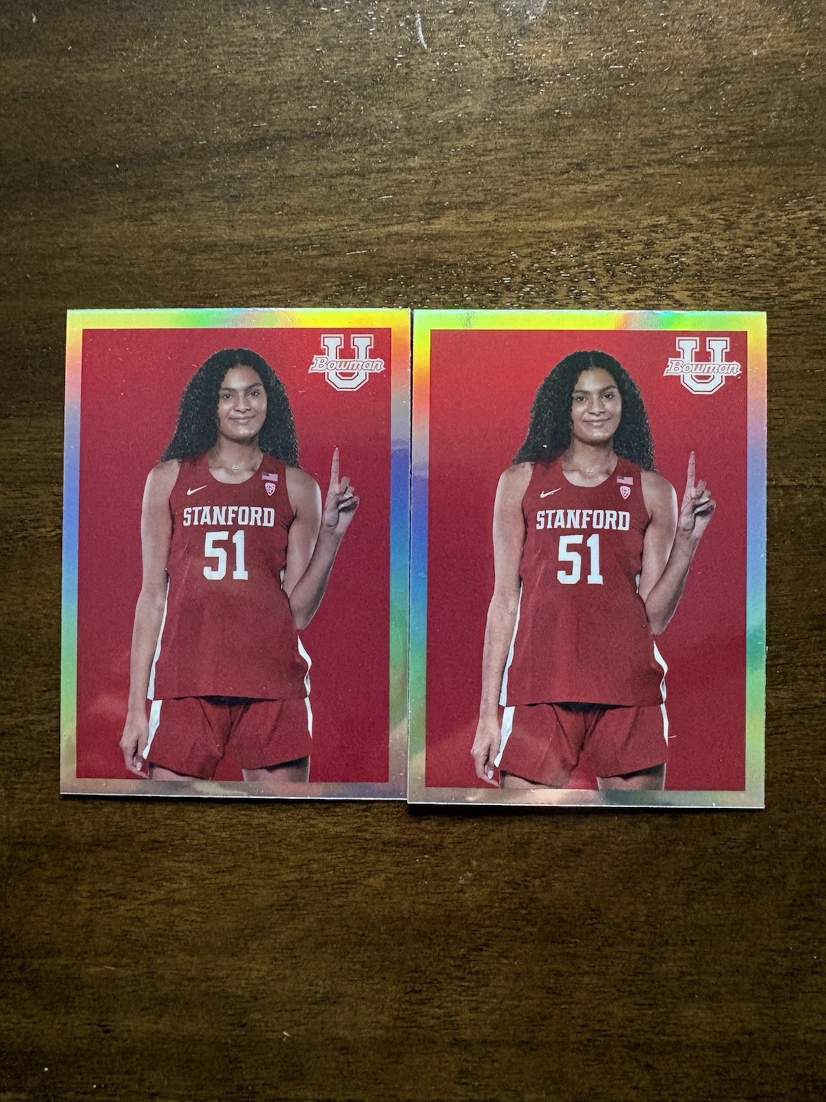 (2) 2022-23 Bowman U Chrome Lauren Betts RC Refractor Throwback MYSTICS 061726