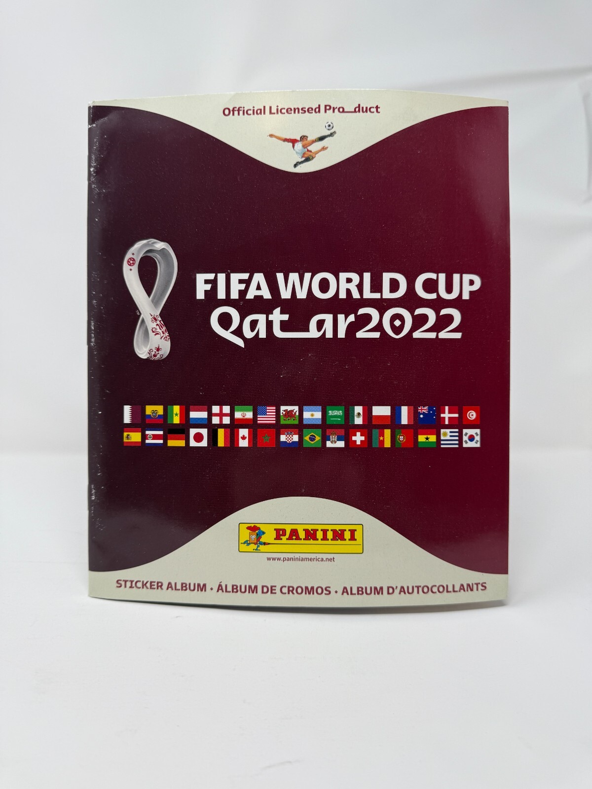 FIFA WORLD CUP QATAR 2022 PANINI OFFICIAL STICKER ALBUM (with 10 stickers)