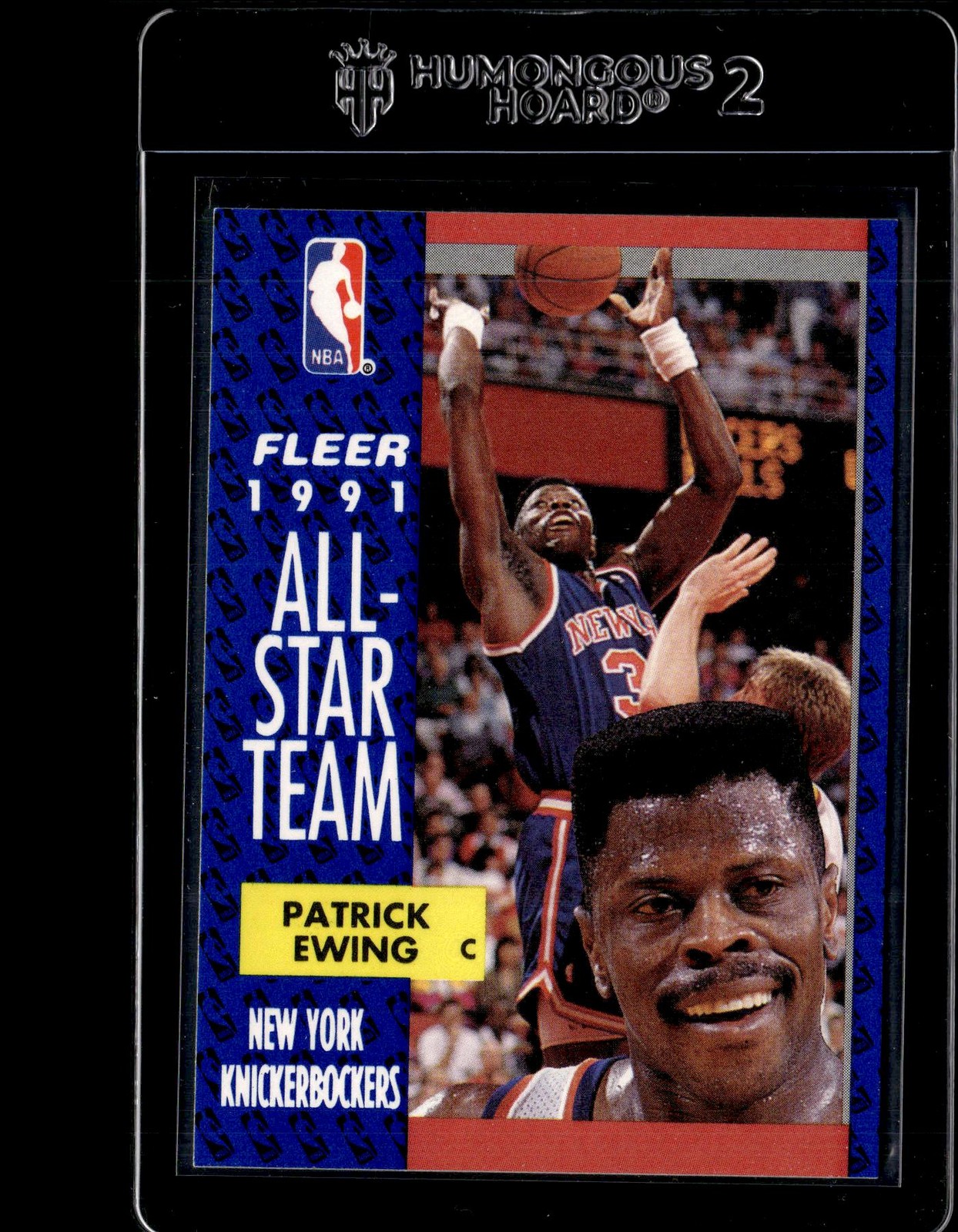 1991-92 Fleer #215 Patrick Ewing