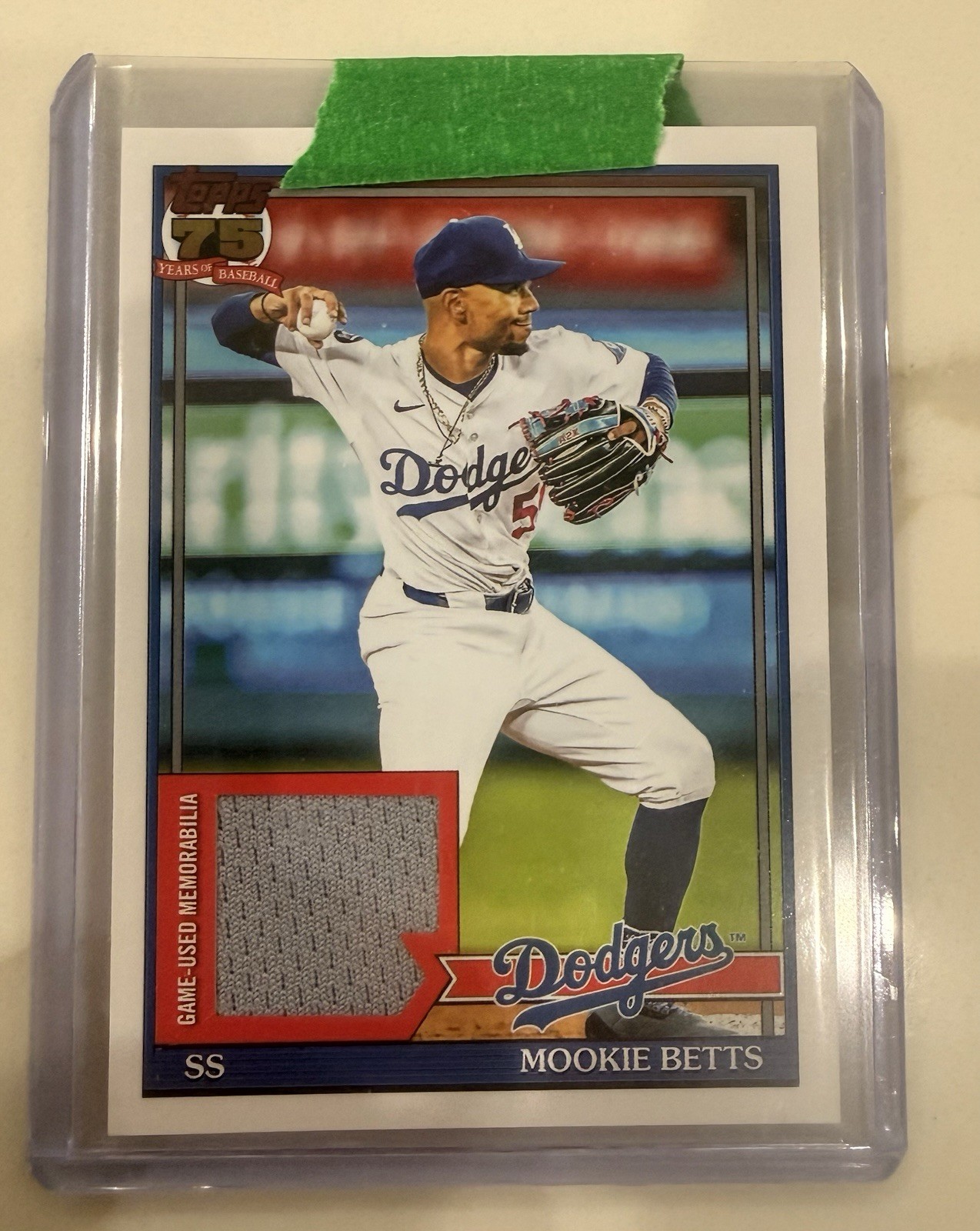 2025 Topps Mookie Betts Ultra Violet PSA9 Lot (5) 2 Patch One /99 Boxloader +