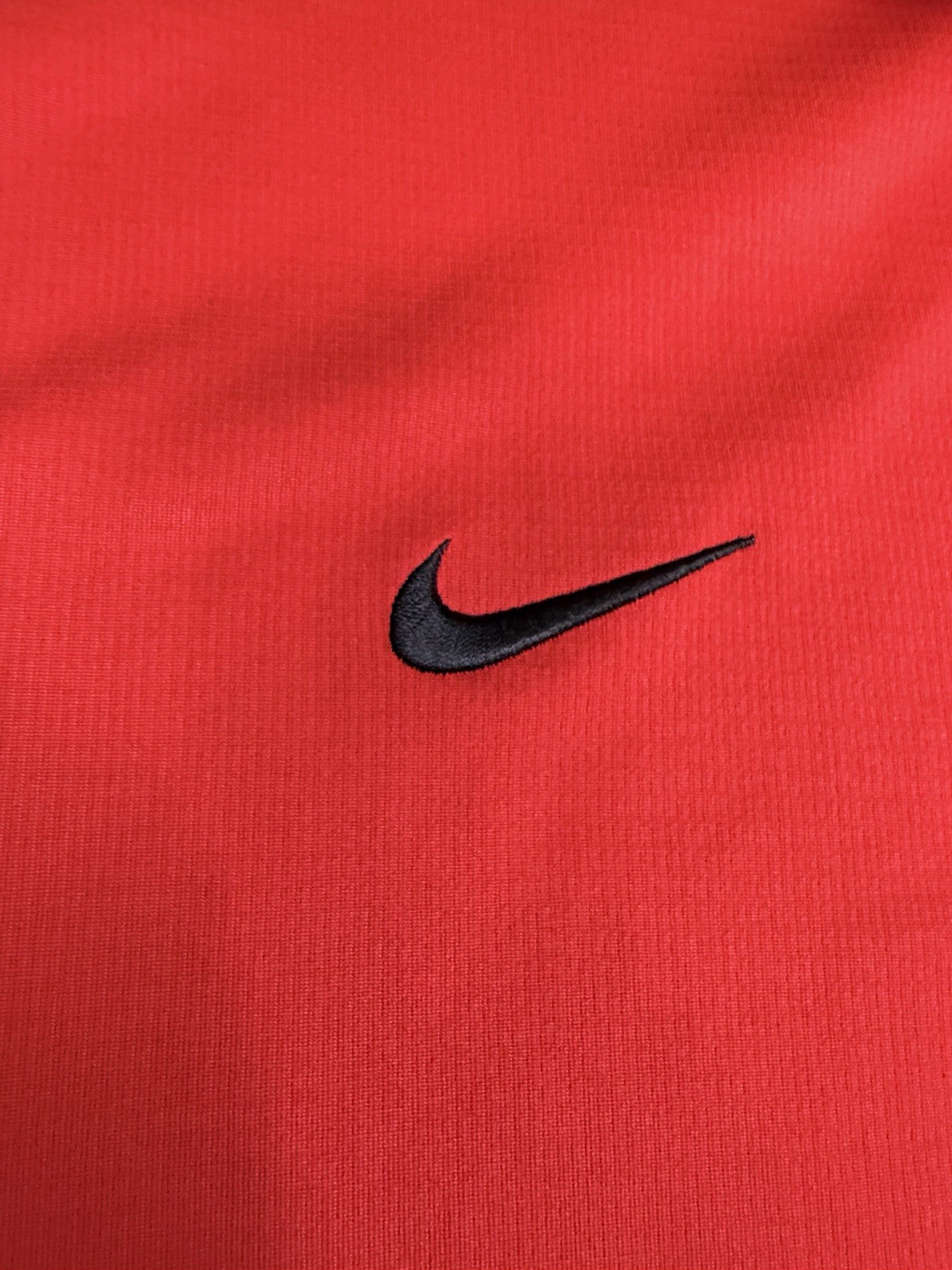 Men’s Nike UGA Georgia Bulldogs Polo Shirt Size XXL Red Dri-Fit Dawgs NCAA