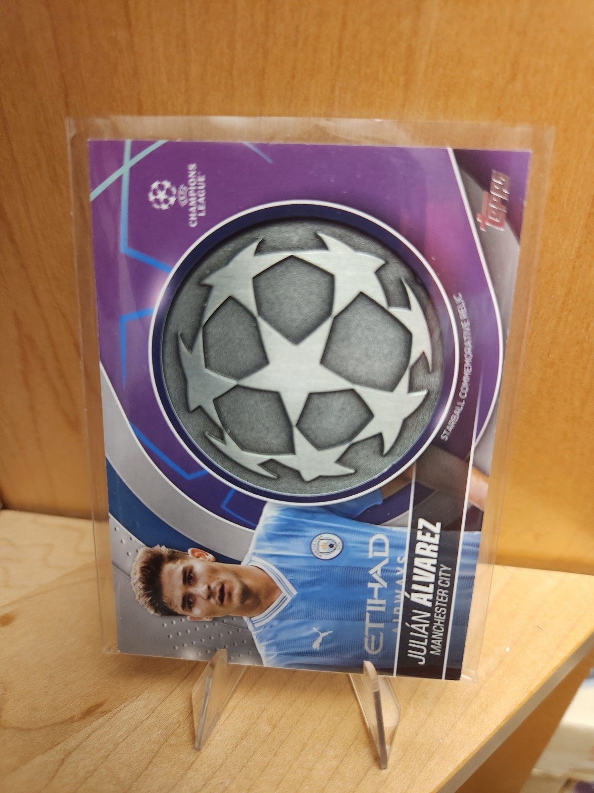 2023-24 Topps UEFA UCC Starball Commemorative Relics Julian Alvarez