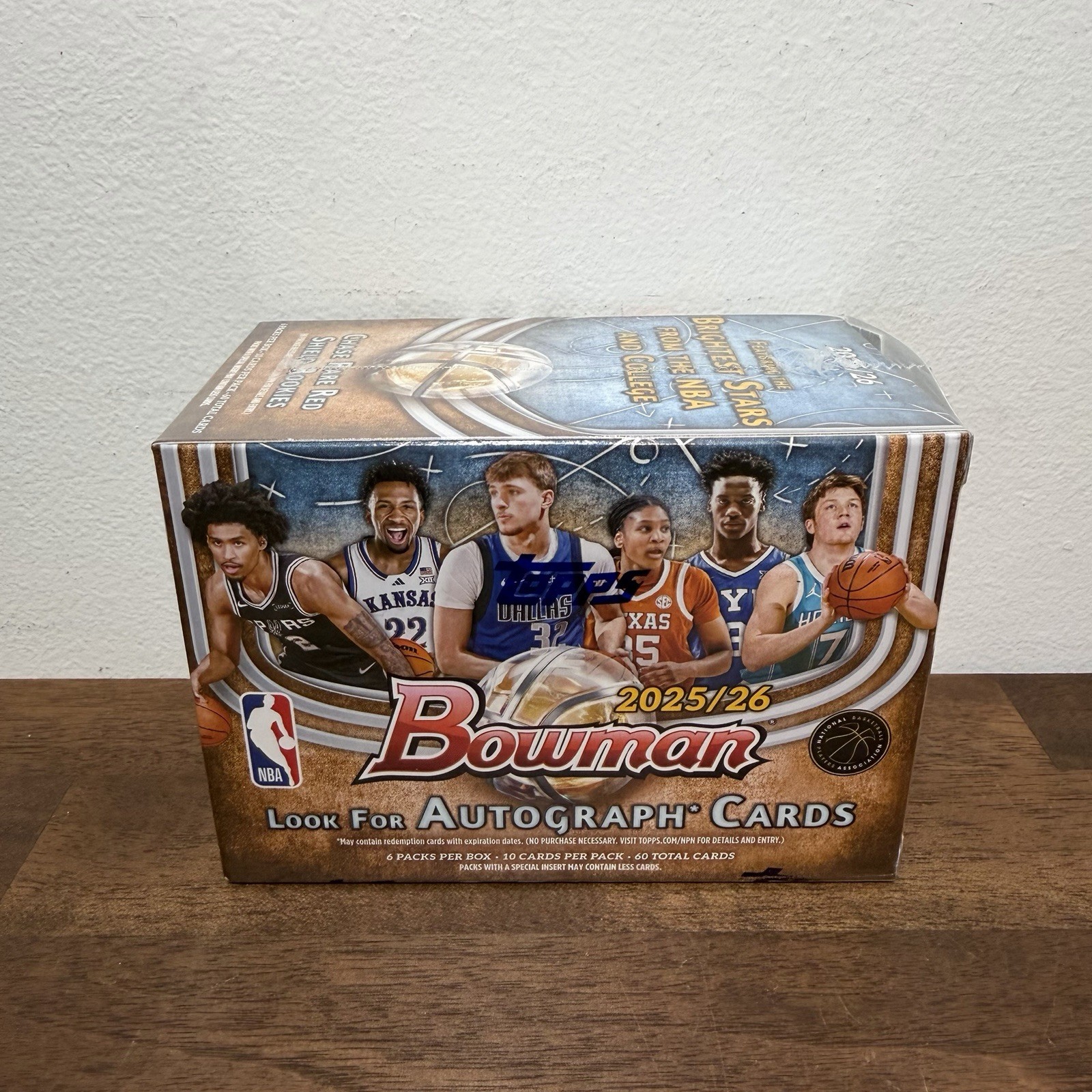 LOT OF 10 – 2025-26 Bowman Basketball Value Box – NEW – SHIPS TODAY