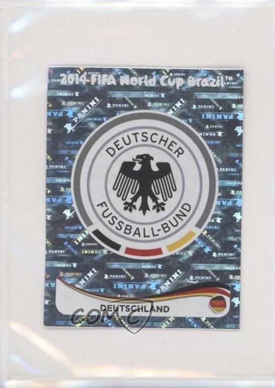 2014 FIFA World Cup Brazil Album Stickers Team Badge Germany Deutschland 0b3
