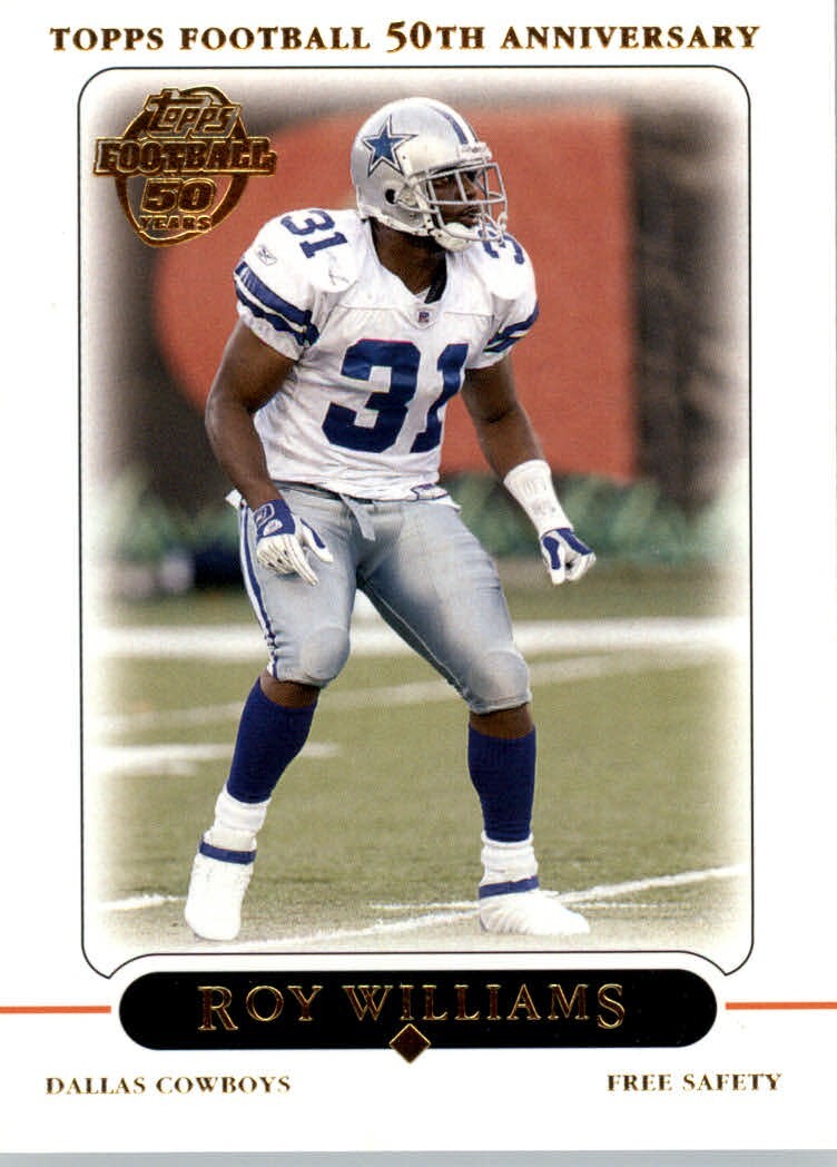 2005 Topps Football #279 Roy Williams – Dallas Cowboys