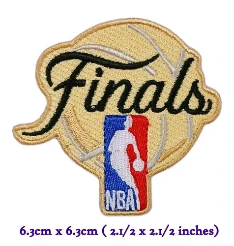 NBA FINALS CHAMPIONSHIP EMBROIDERED IRON ON PATCH 2.5″x2.5″FREE SHIPPING&TRACKIN