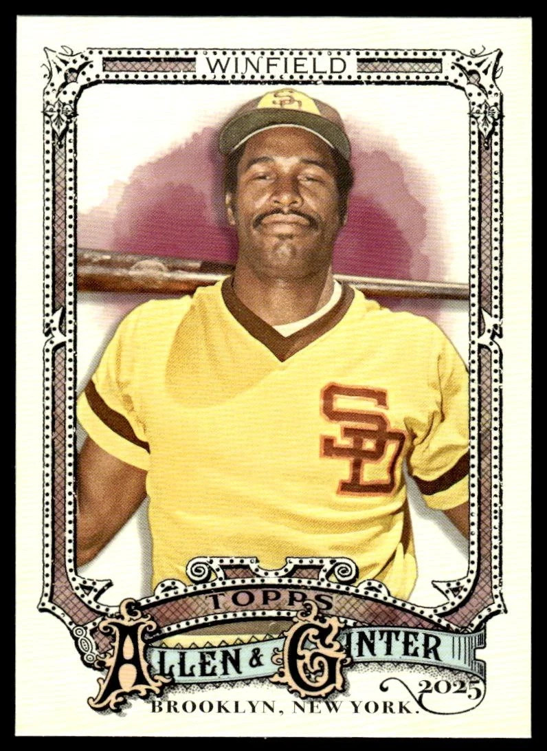 2025 Topps Allen & Ginter Base #151 Dave Winfield San Diego Padres