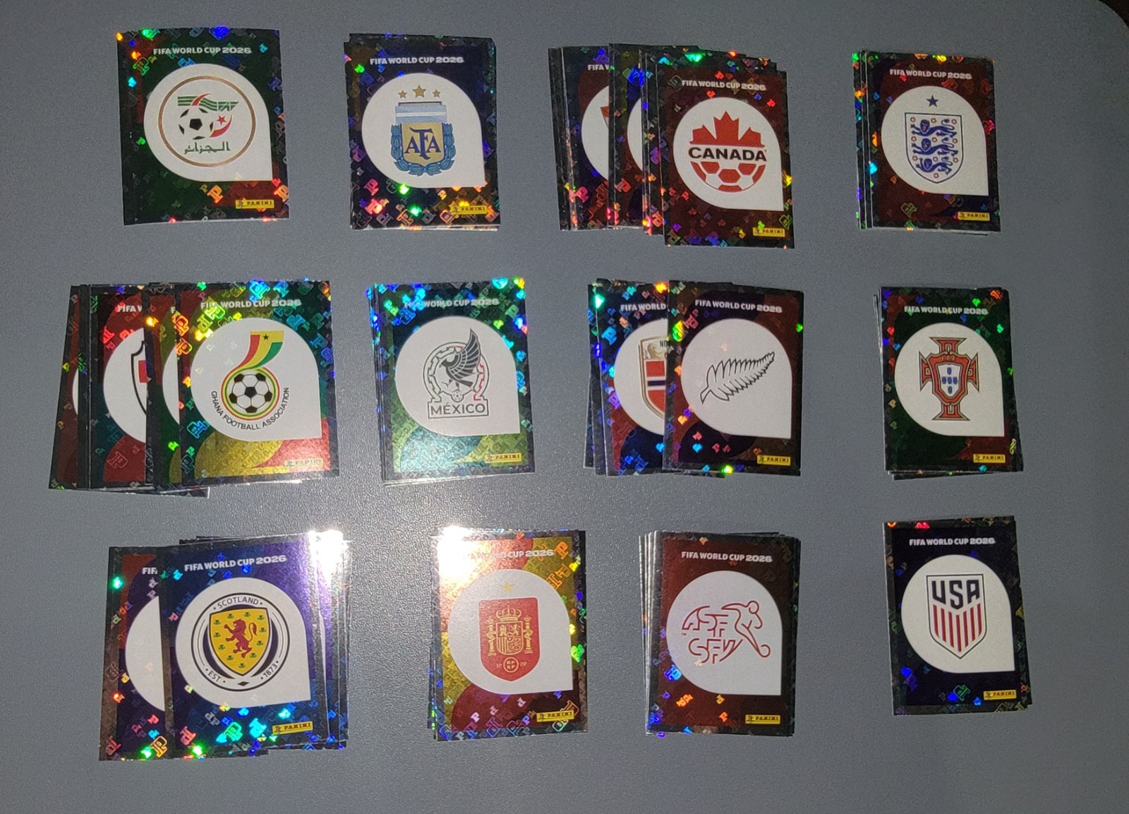 2026 Panini World Cup Sticker Team Logo/Badge