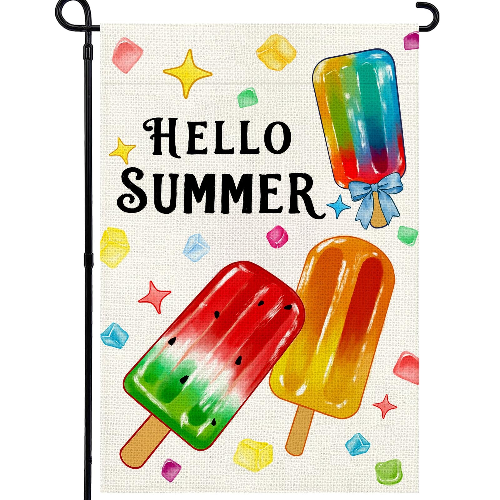 Agroon Summer Garden Flag 12×18 Inch, garden flag-12×18″, 26-Color pop