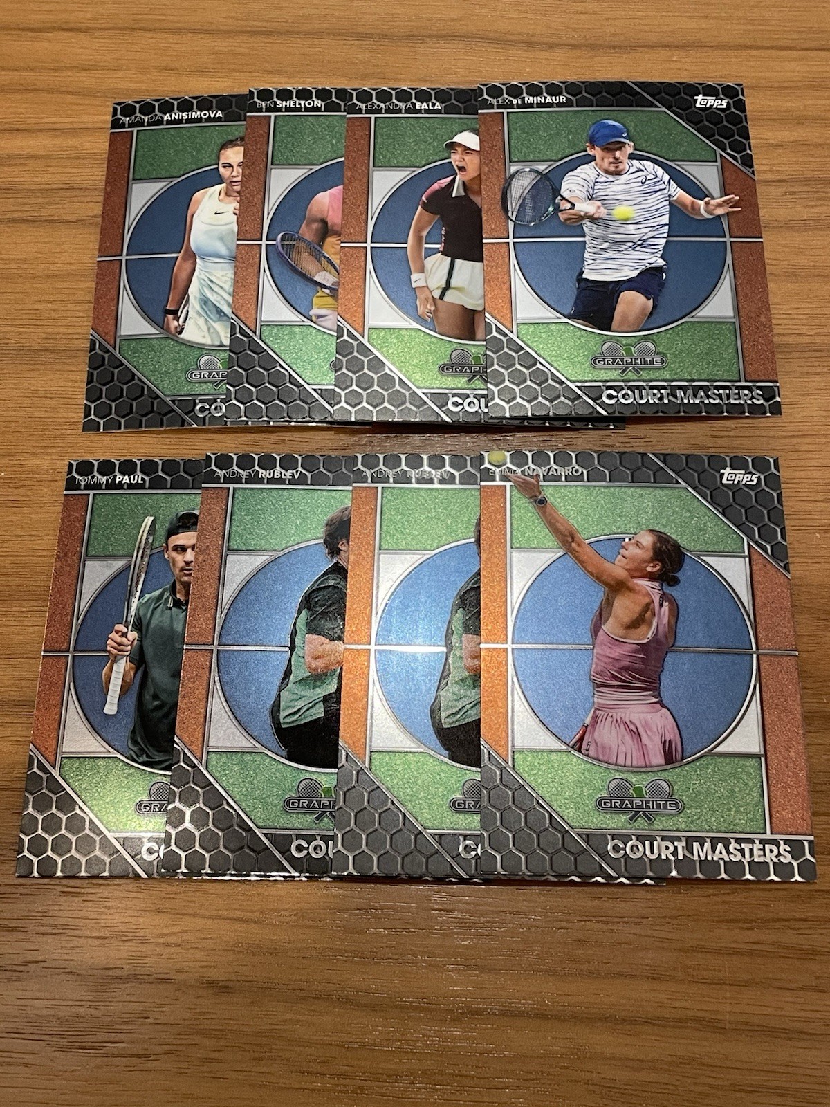 2026 Topps Graphite Tennis – Pick Your Player