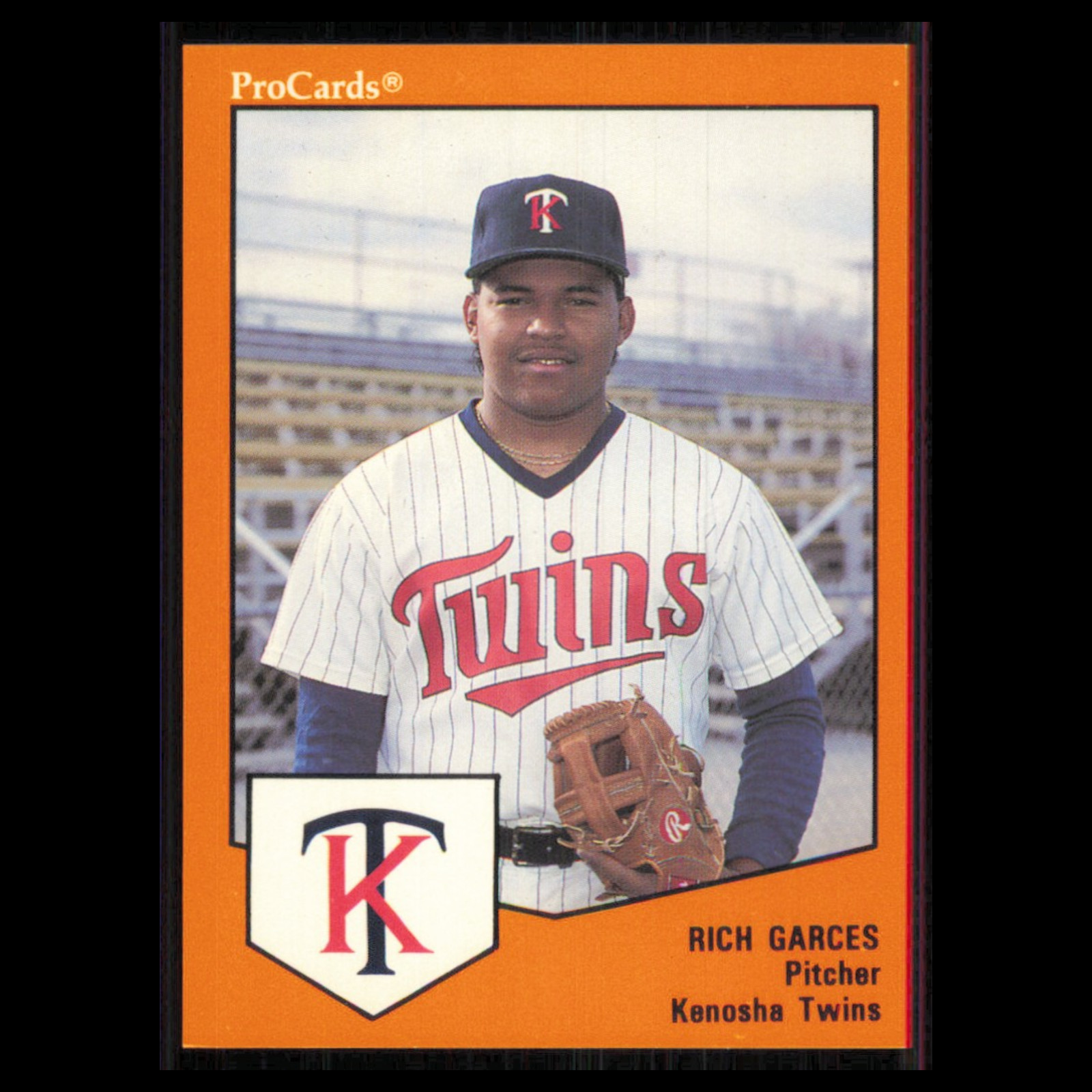 Rich Garces #1076 1989 ProCards Minor League Team Sets Kenosha Twins Baseball NM