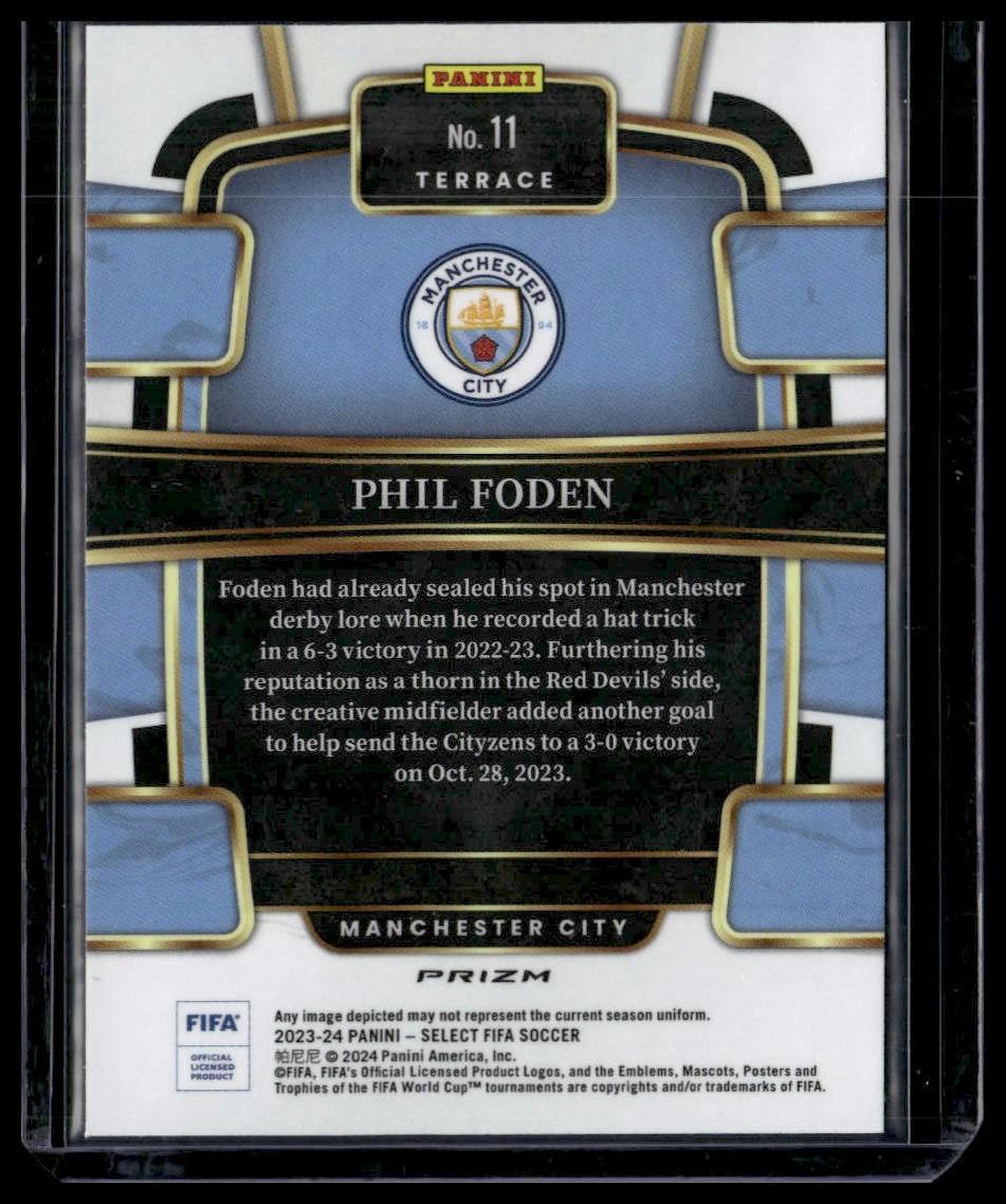 PHIL FODEN 2023-24 Panini Select FIFA Multi-Color Prizm #11