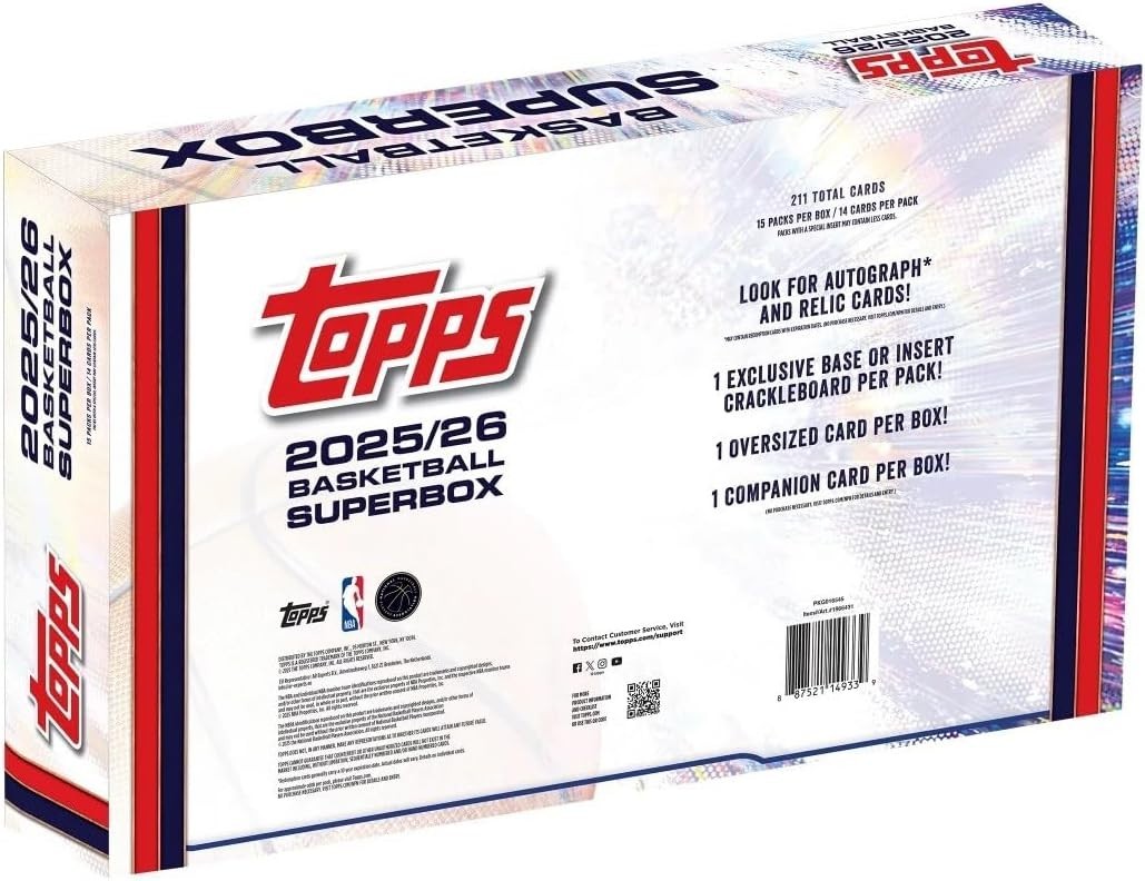 2025 – 26 Topps Basketball NBA Flagship Collection – SEALED – NEW
