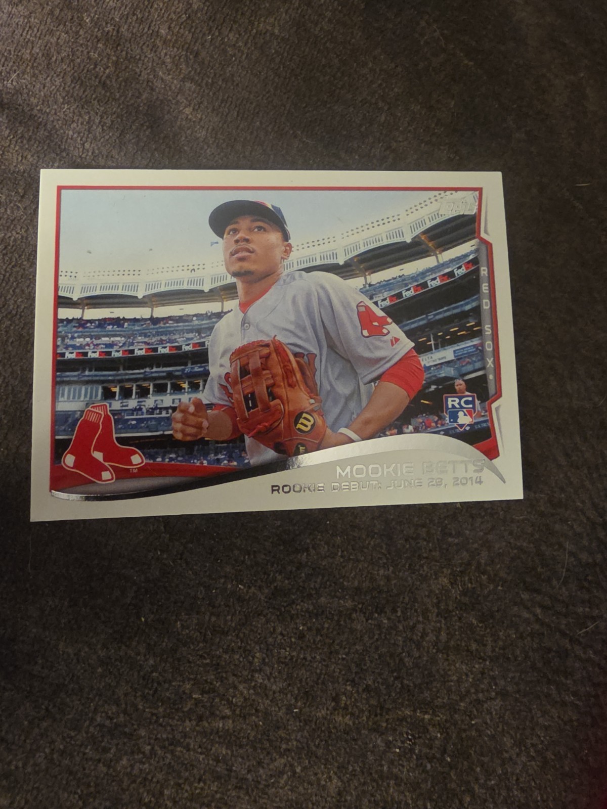 2014 Topps Update Series – Rookie Debut Mookie Betts #US-301 (RC)