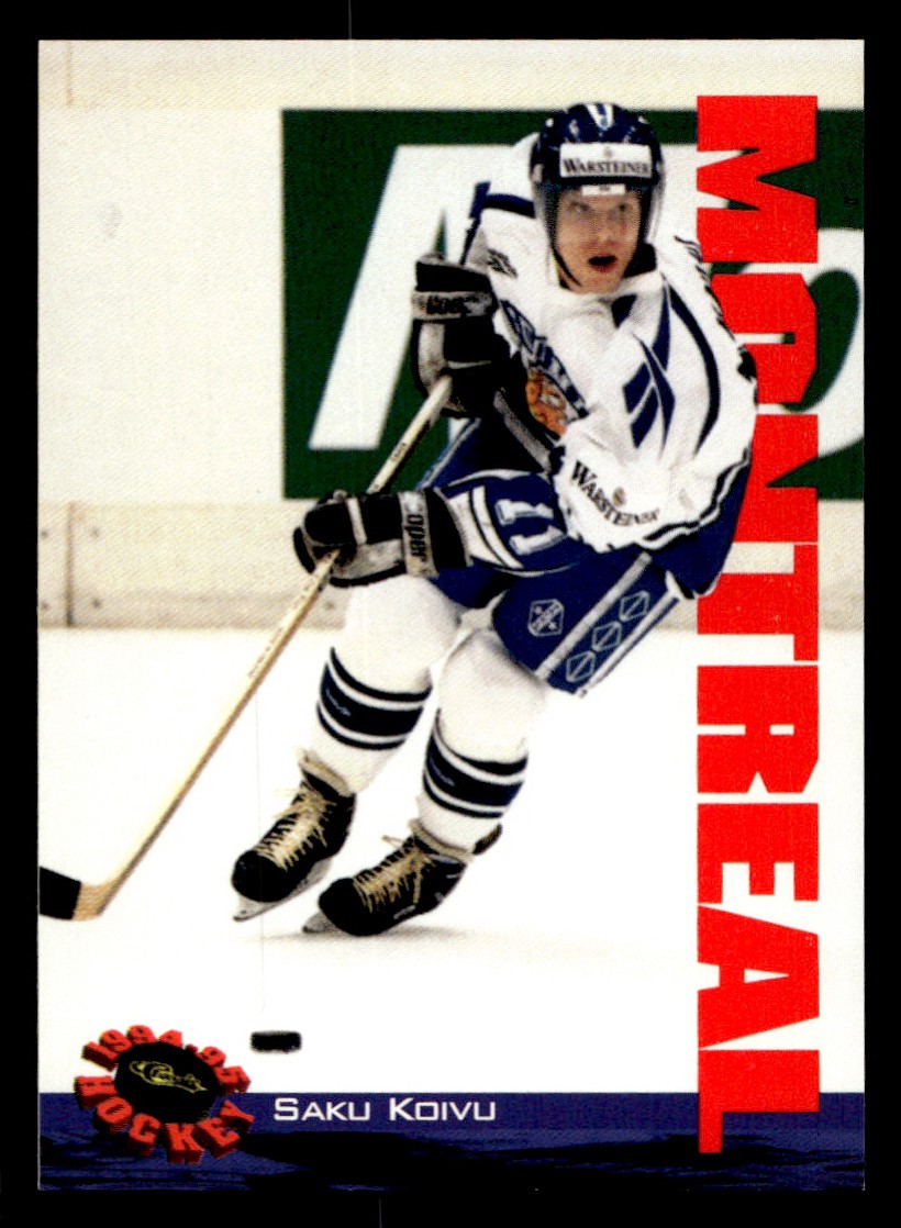 Classic Games, Inc – Saku Koivu Ice Hockey card Raw Trading Card