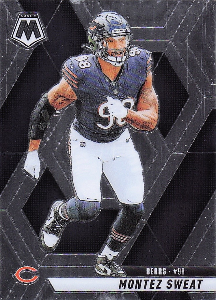 2025 Panini America, Inc. MOSAIC FOOTBALL MONTEZ SWEAT #75 CHICAGO BEARS