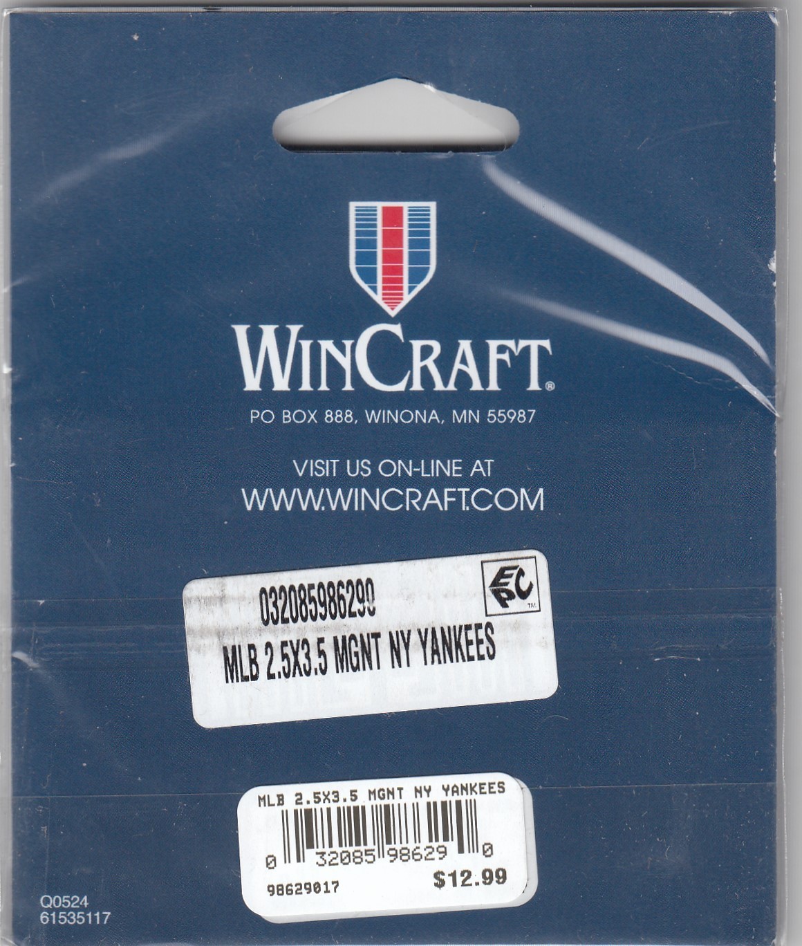 NY YANKEES Est. 1903 WinCraft Magnet MLB 3.5 x 2.5 – New In Package Jeter QTY