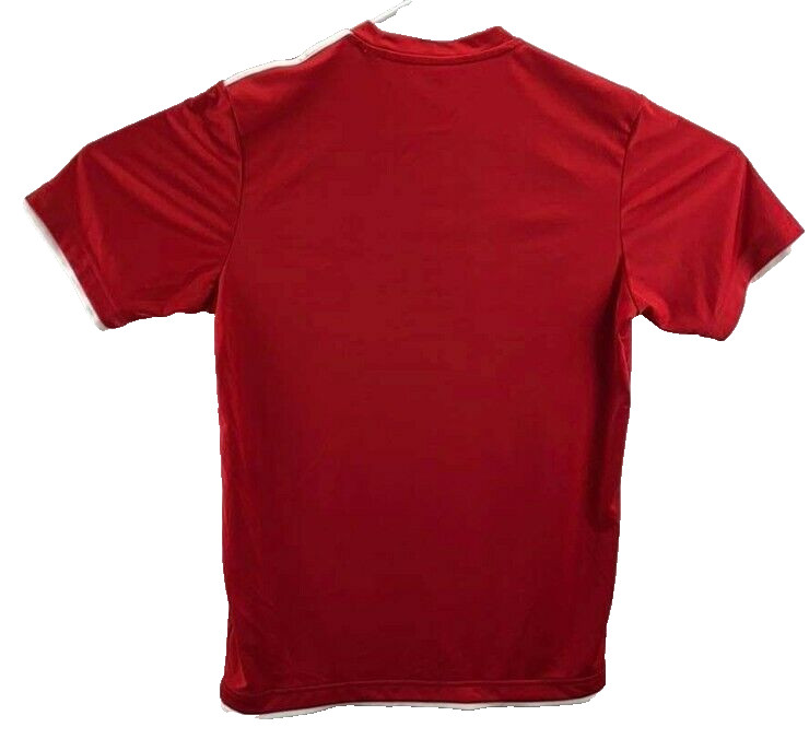 Men’s S Adidas Lexington FC Soccer Jersey Red Climalite Short Sleeve Fan Apparel