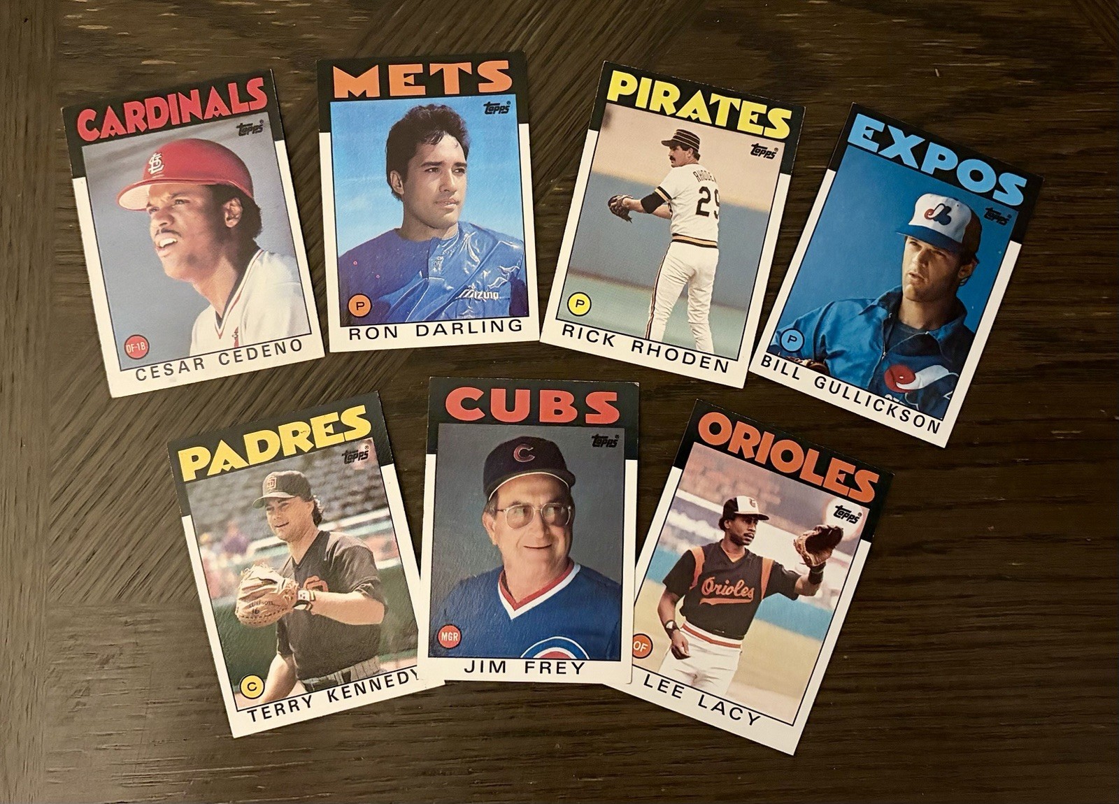 1986 Topps MLB Commons 10 / $1 Hundreds available! Complete your set! NM-MT