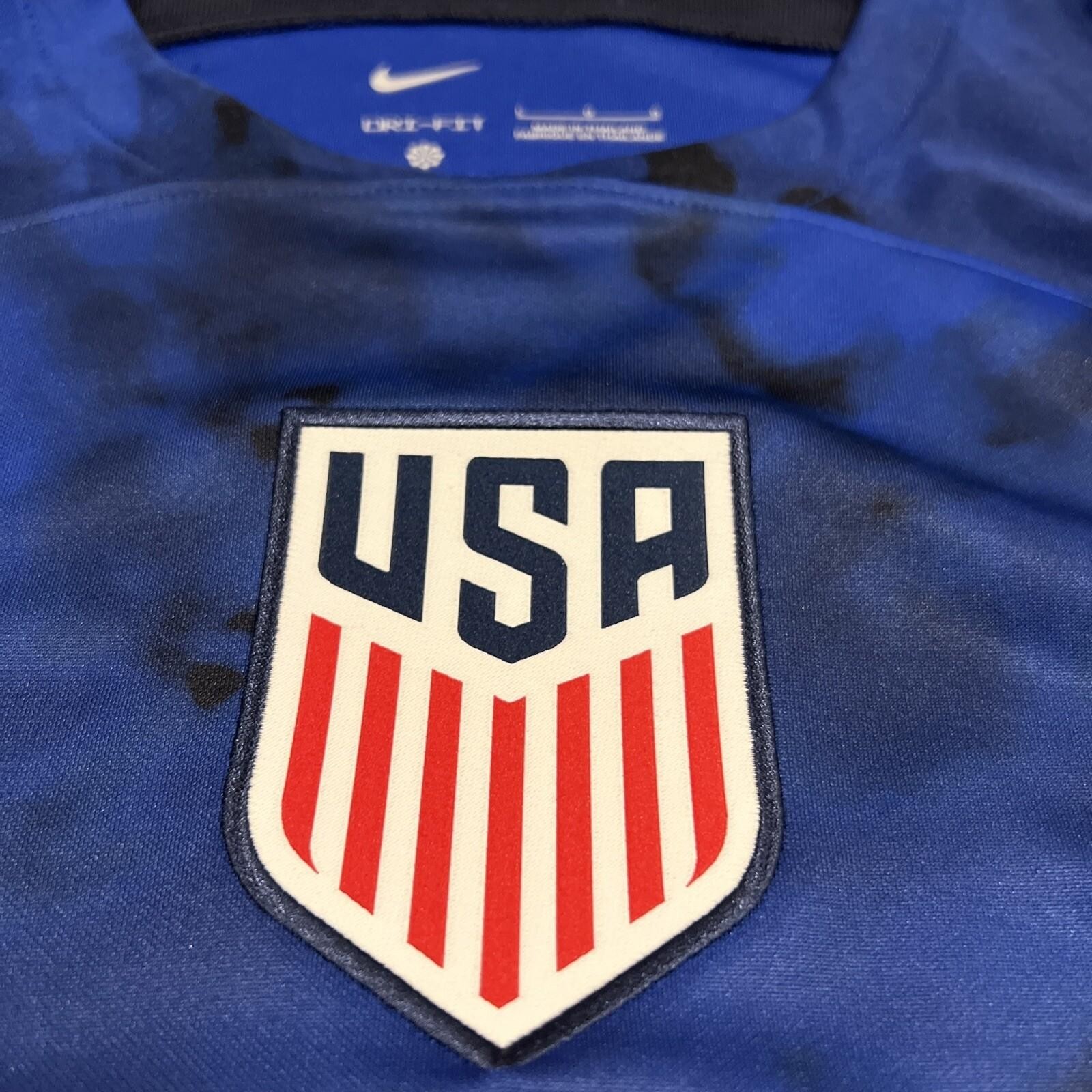 2022 Men’s Nike United States Gio Reyna Away Soccer Jersey Large L USMNT US USA