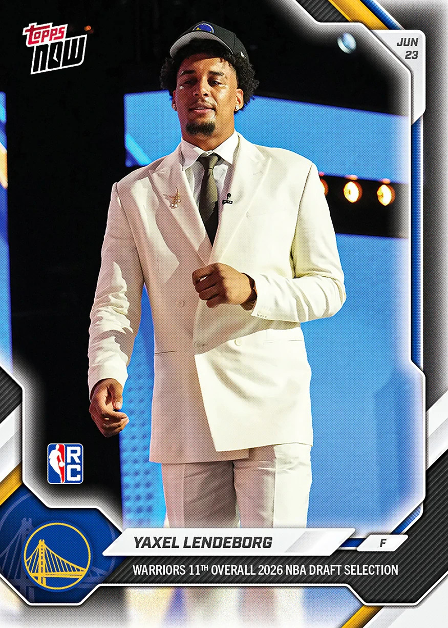 Yaxel Lendeborg – 2025-26 NBA Topps NOW – Card YLEN – Presale