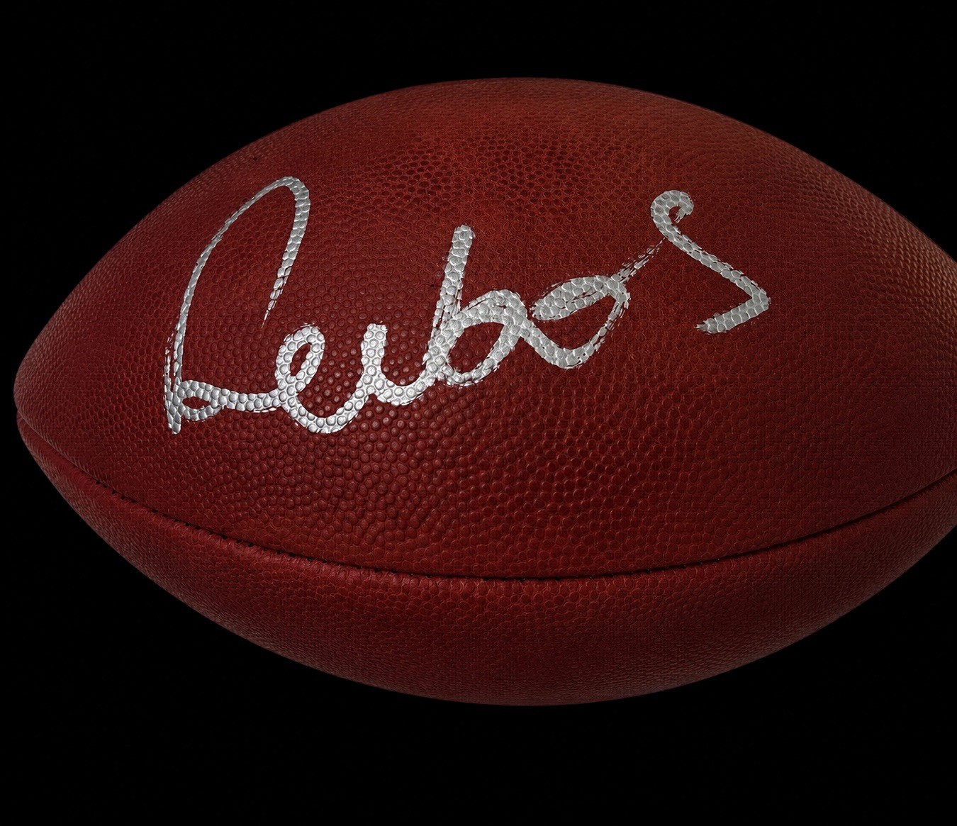 DEEBO SAMUEL Signed Authentic Duke FULL SIZE NFL FOOTBALL Fanatics Underwraps