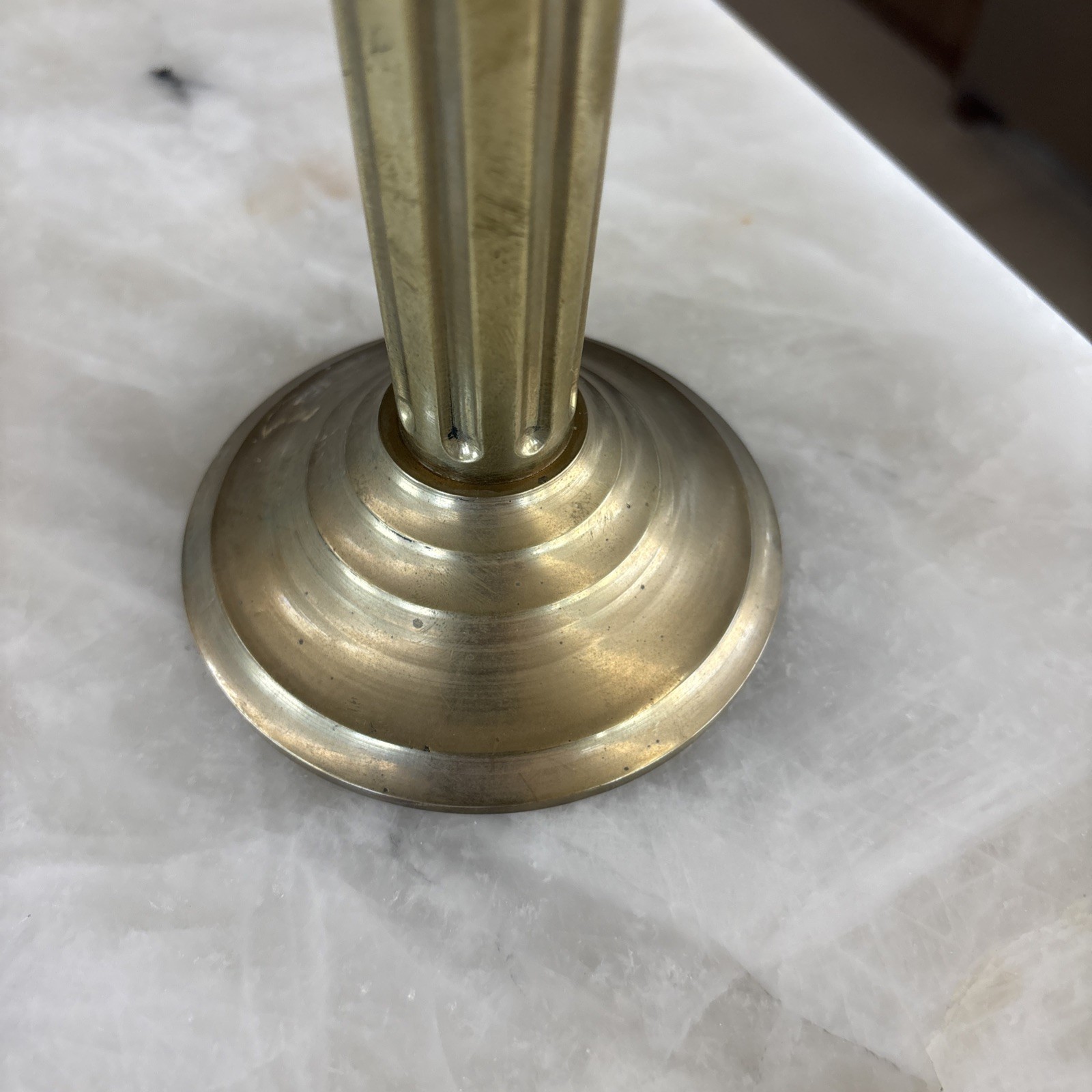 Rare Vintage 1984 Olympic Games Los Angeles TOC Brass Torch Candlestick Holder