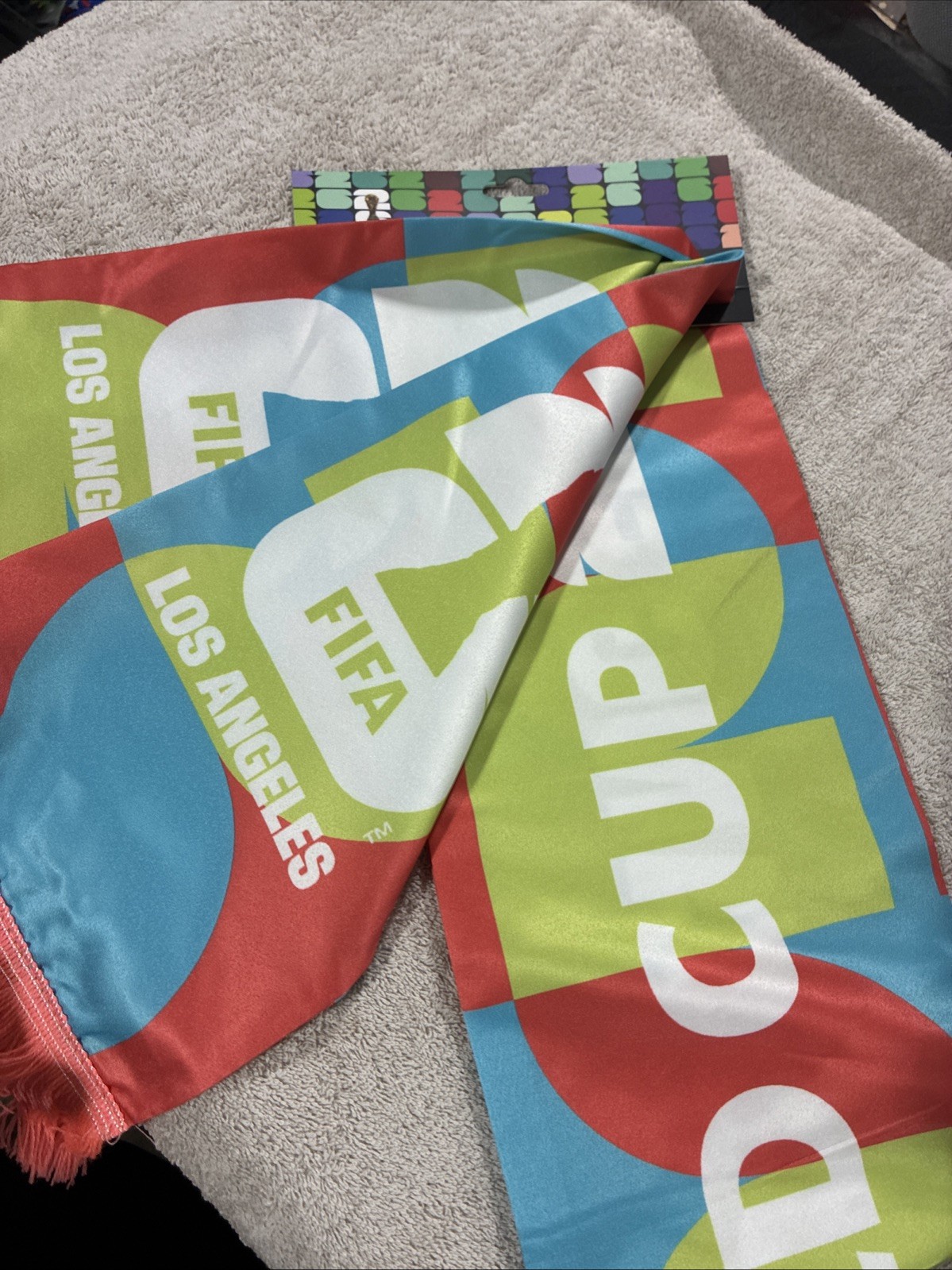 Official FIFA World Cup 2026 Los Angeles Fan Scarf. FAST SHIPPING