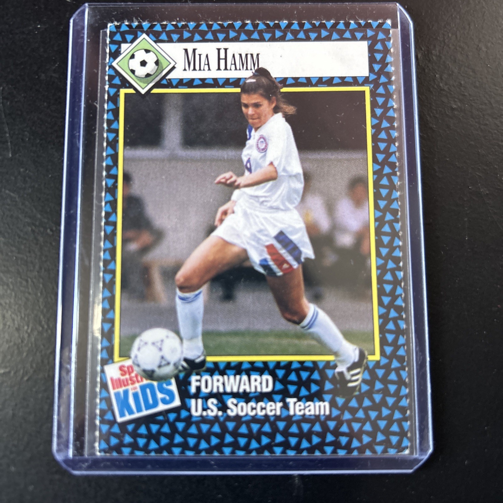 1992 Sports Illustrated For Kids #71 Mia Hamm RC Rookie Card