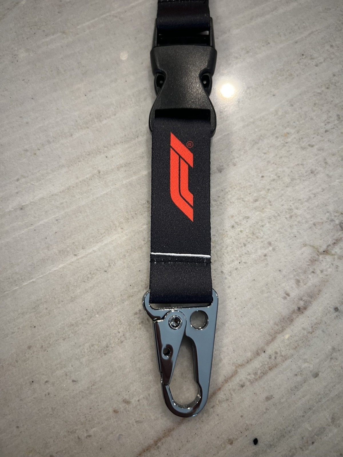 Formula 1 F1 Logo Lanyard – Black/Red