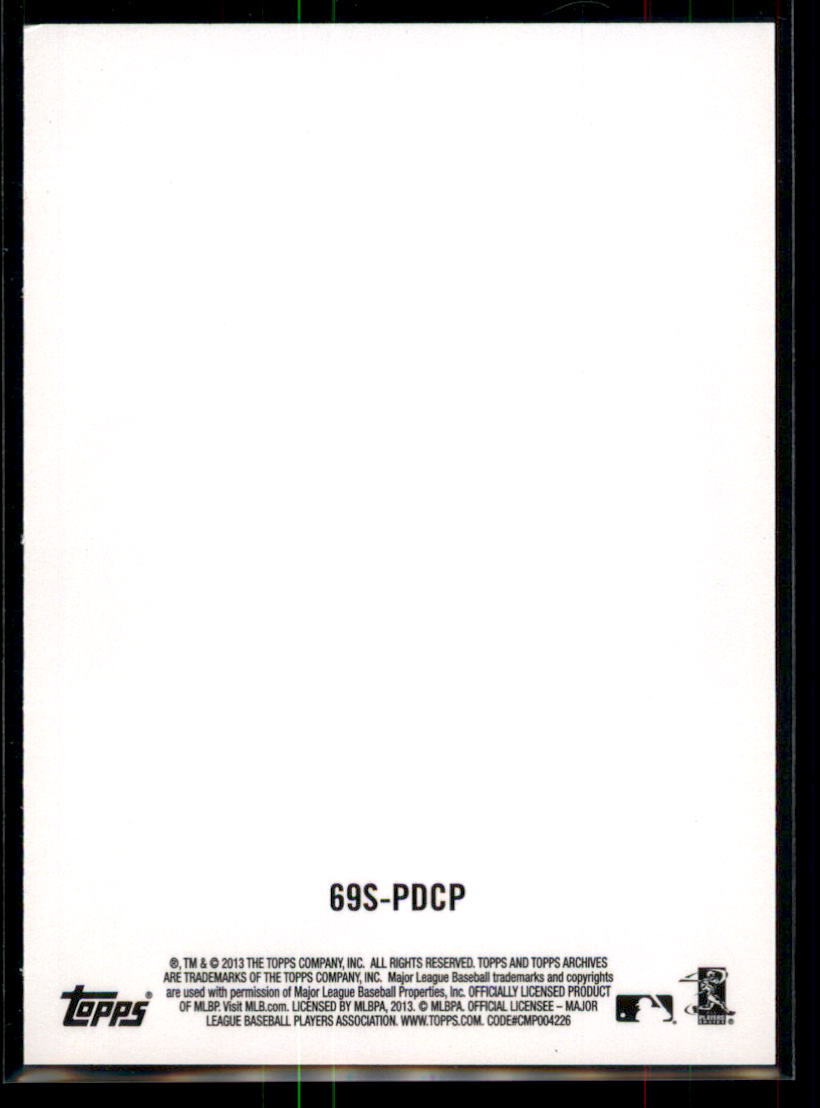 2013 Topps Archives 1969 4-in-1 Posey / Dickey / Cabrera / Price #69S-PDCP
