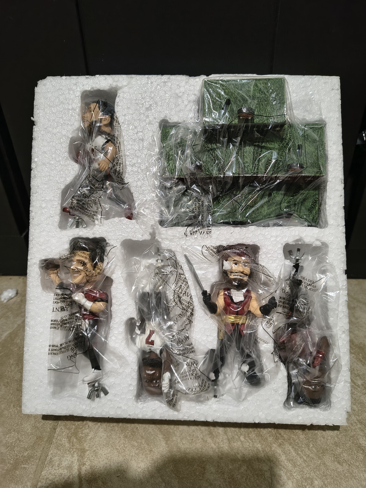 Tampa Bay Buccaneers Collage Mini Bobblehead Scene Bobblehead NFL Football