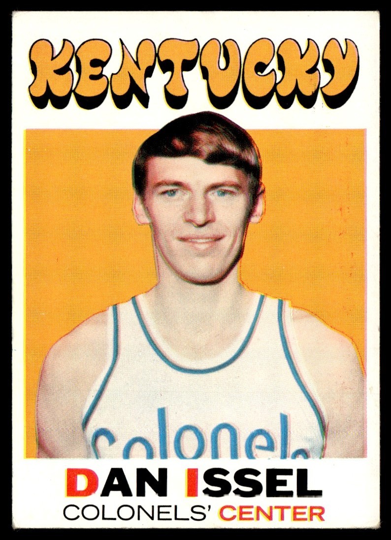 1971-72 Topps Basketball Card Dan Issel RC Kentucky Colonels #200 EX+